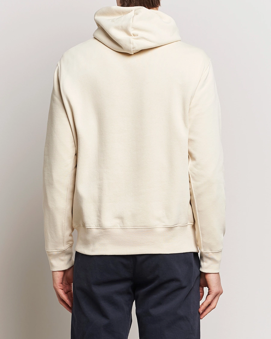 Men | Sweaters & Knitwear | Polo Ralph Lauren | Printed Bear Hoodie Cream