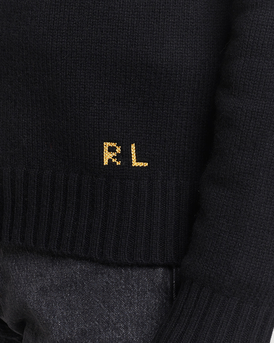 Men | Sweaters & Knitwear | Polo Ralph Lauren | Lunar New Year Wool Knitted Bear Sweater Black