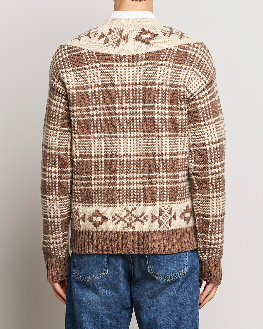 Men | Sweaters & Knitwear | Polo Ralph Lauren | Wool Knitted Crew Neck Sweater Medium Brown