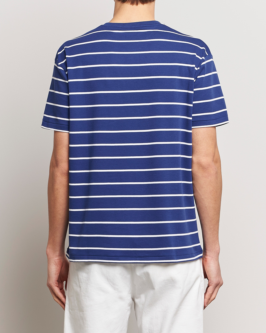 Men | T-Shirts | Polo Ralph Lauren | Striped Crew Neck T-Shirt Blue/White