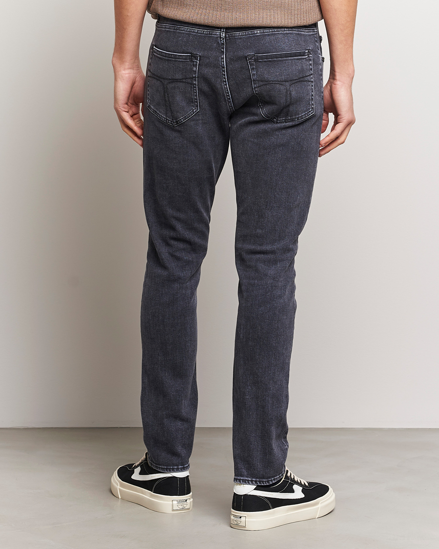 Men | Jeans | Tiger of Sweden | Pistolero Stretch Cotton Jeans Washed Black