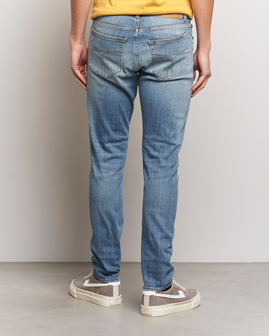 Men | Jeans | Tiger of Sweden | Evolve Stretch Cotton Jeans Medium Blue
