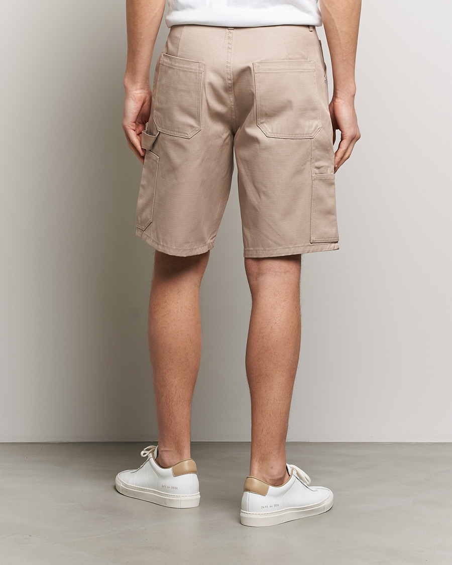 Men | Shorts | Filippa K | Workwear Shorts Taupe