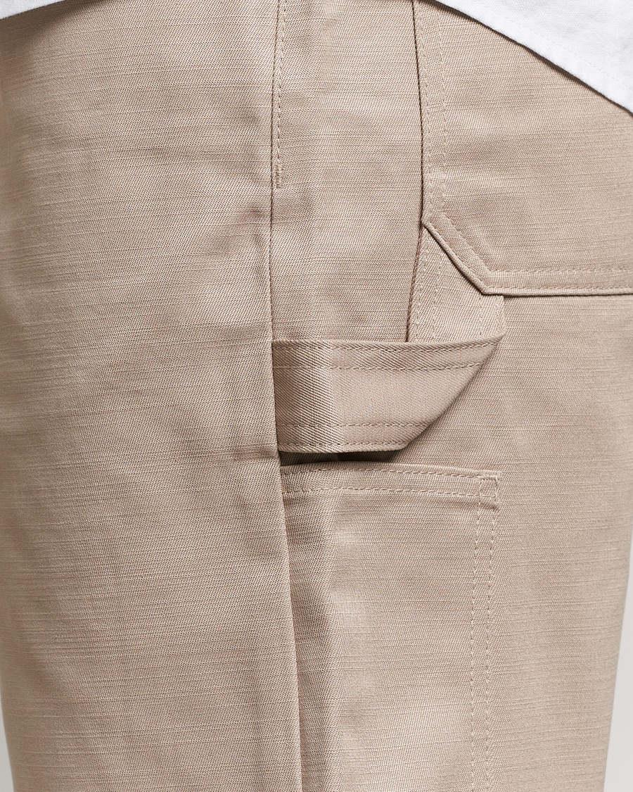 Men | Shorts | Filippa K | Workwear Shorts Taupe