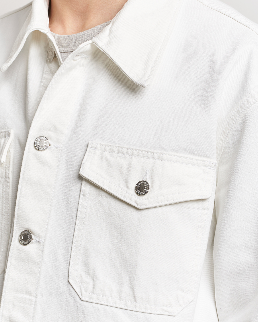 Men | Coats & Jackets | Jeanerica | Flo Denim Jacket Natural White