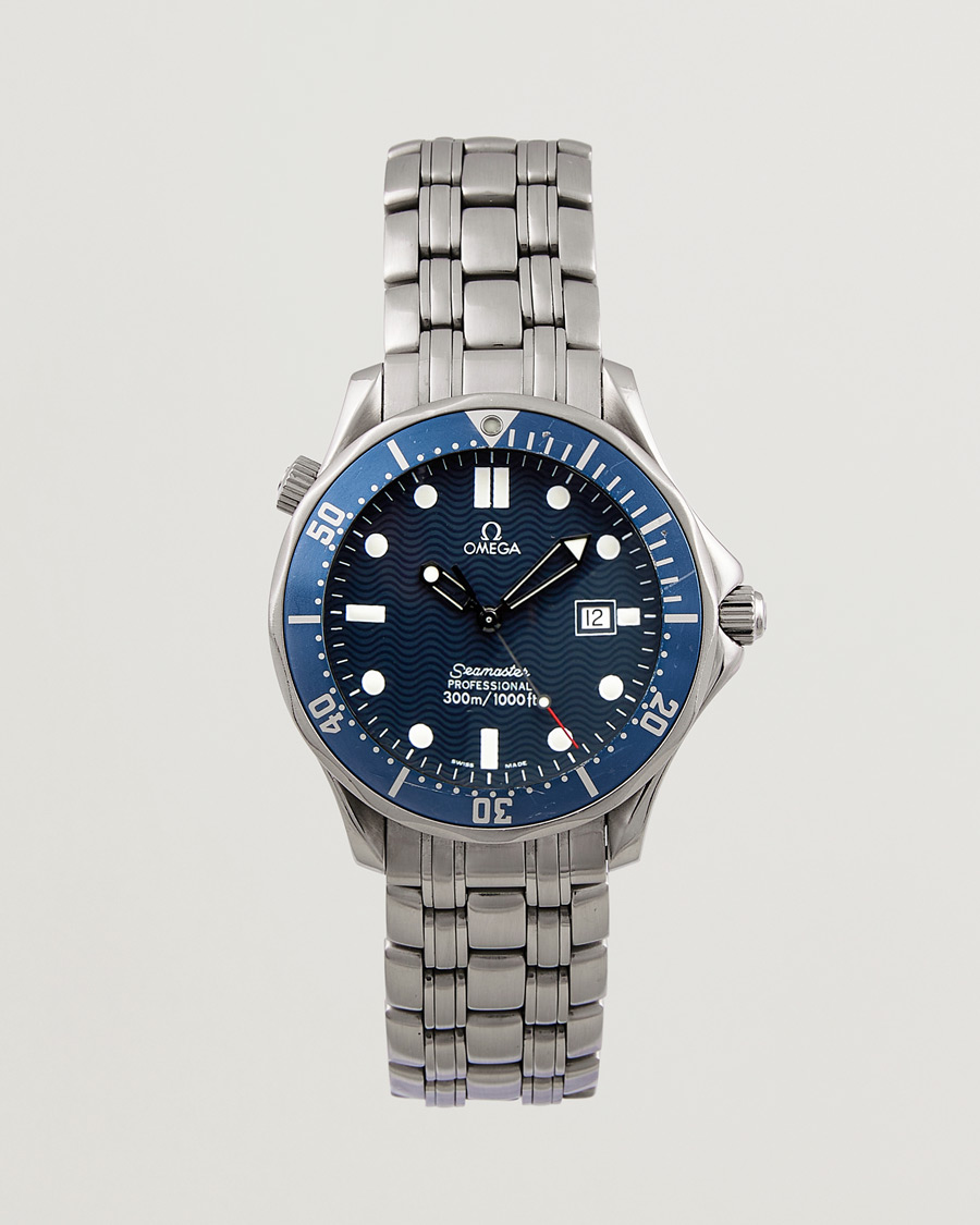 Men | Omega Pre-Owned Seamaster Diver 300M 2541.80.00 Steel Blue Steel Blue | Omega Pre-Owned | Seamaster Diver 300M 2541.80.00 Steel Blue Steel Blue