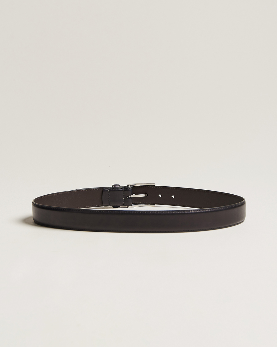 Men | Celebrate the New Year in style | Loake 1880 | Philip Leather Belt Black