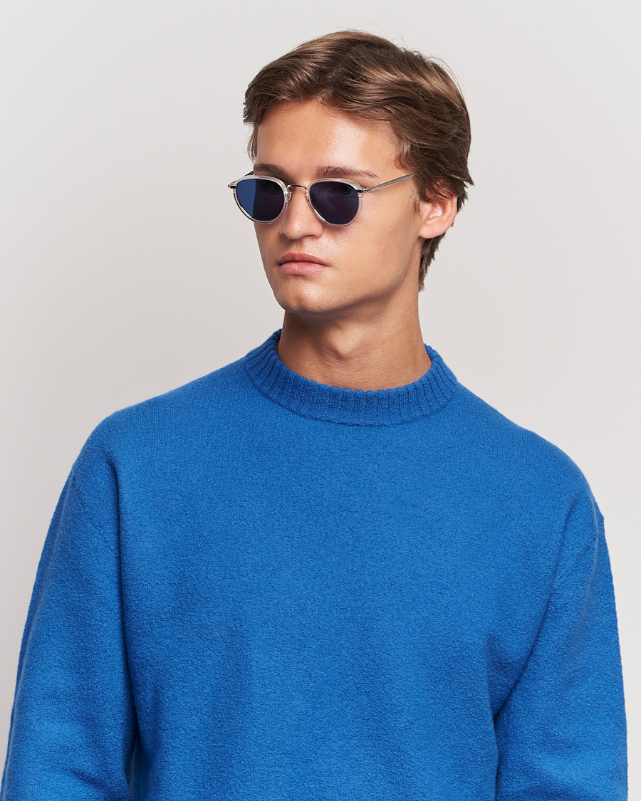 Men | Sunglasses | EYEVAN 7285 | 797 Sunglasses Silver/Blue