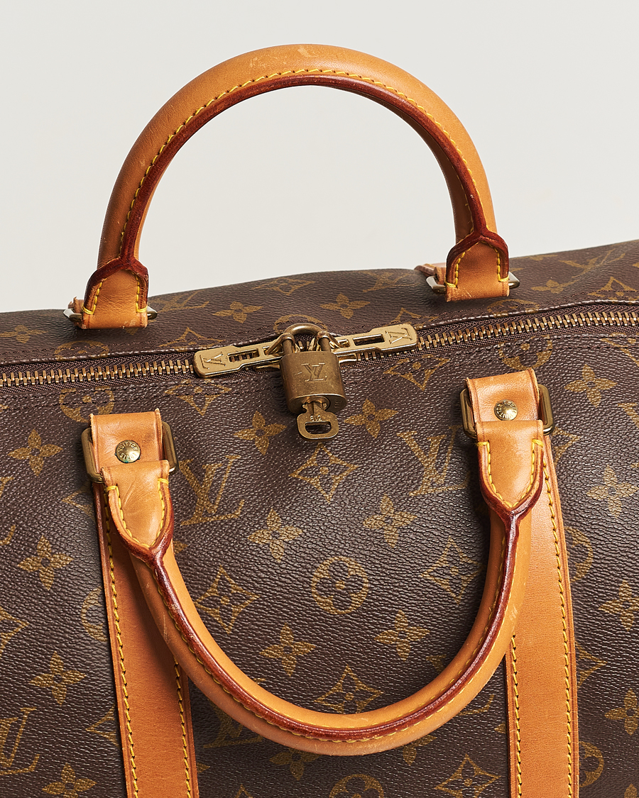 Men | Louis Vuitton Pre-Owned Keepall 50 Bag Monogram | Louis Vuitton Pre-Owned | Keepall 50 Bag Monogram