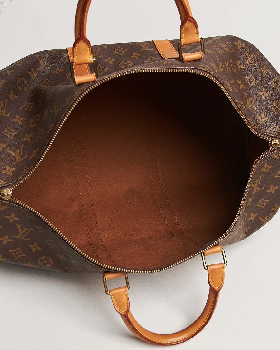 Men | Louis Vuitton Pre-Owned Keepall 50 Bag Monogram | Louis Vuitton Pre-Owned | Keepall 50 Bag Monogram