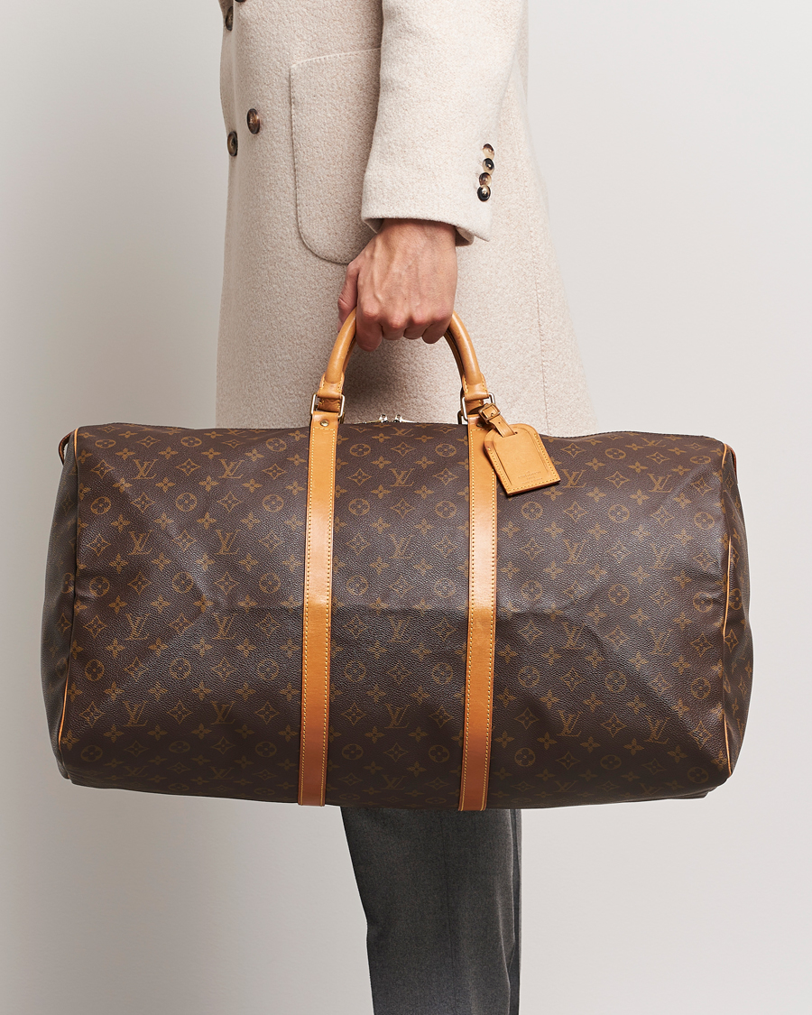 Men | Previously sold bags | Louis Vuitton Pre-Owned | Keepall 60 Bag Monogram