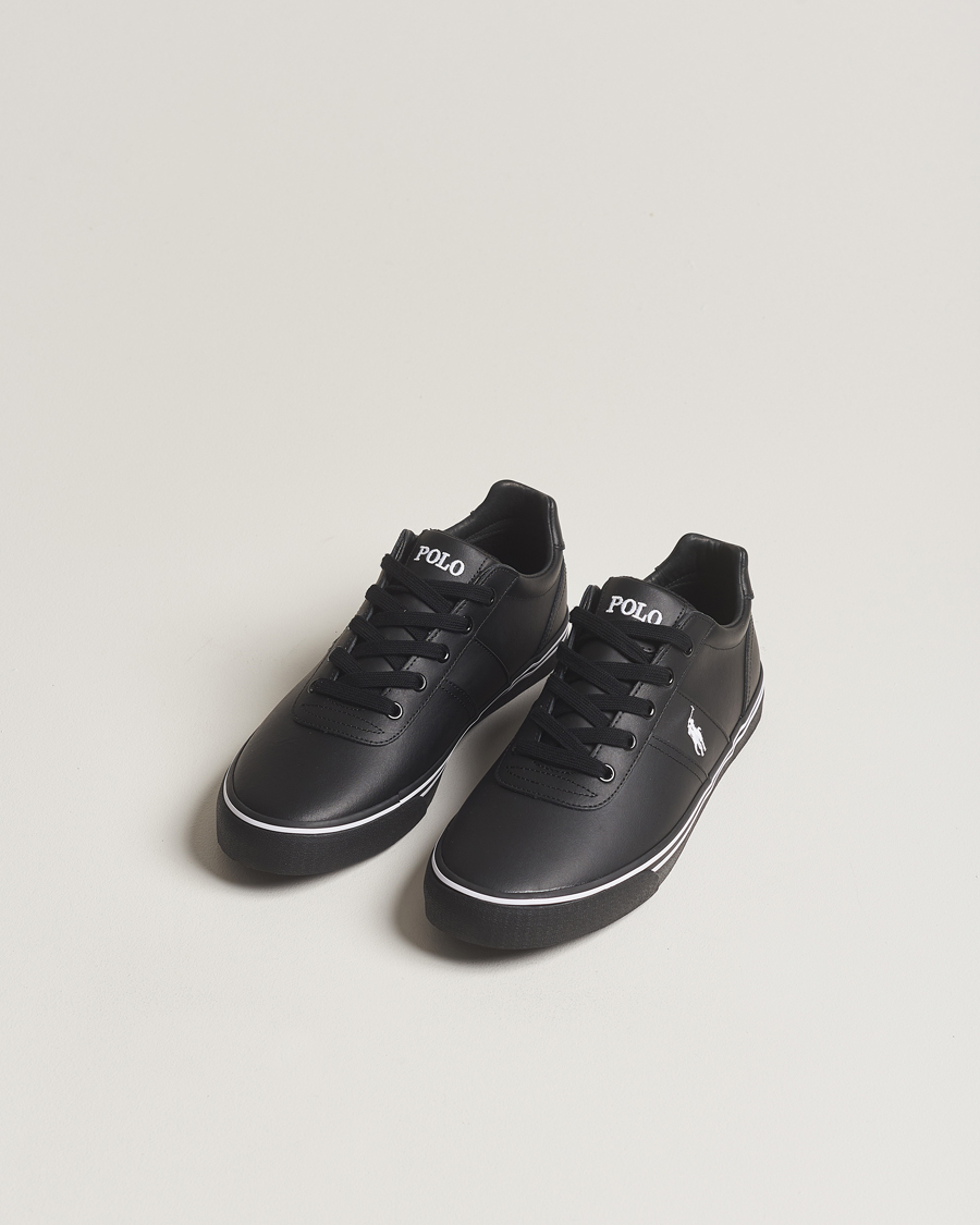 Men | Polo Ralph Lauren Hanford Leather Sneaker Black | Polo Ralph Lauren | Hanford Leather Sneaker Black