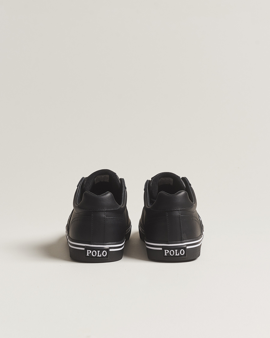 Men | Polo Ralph Lauren Hanford Leather Sneaker Black | Polo Ralph Lauren | Hanford Leather Sneaker Black