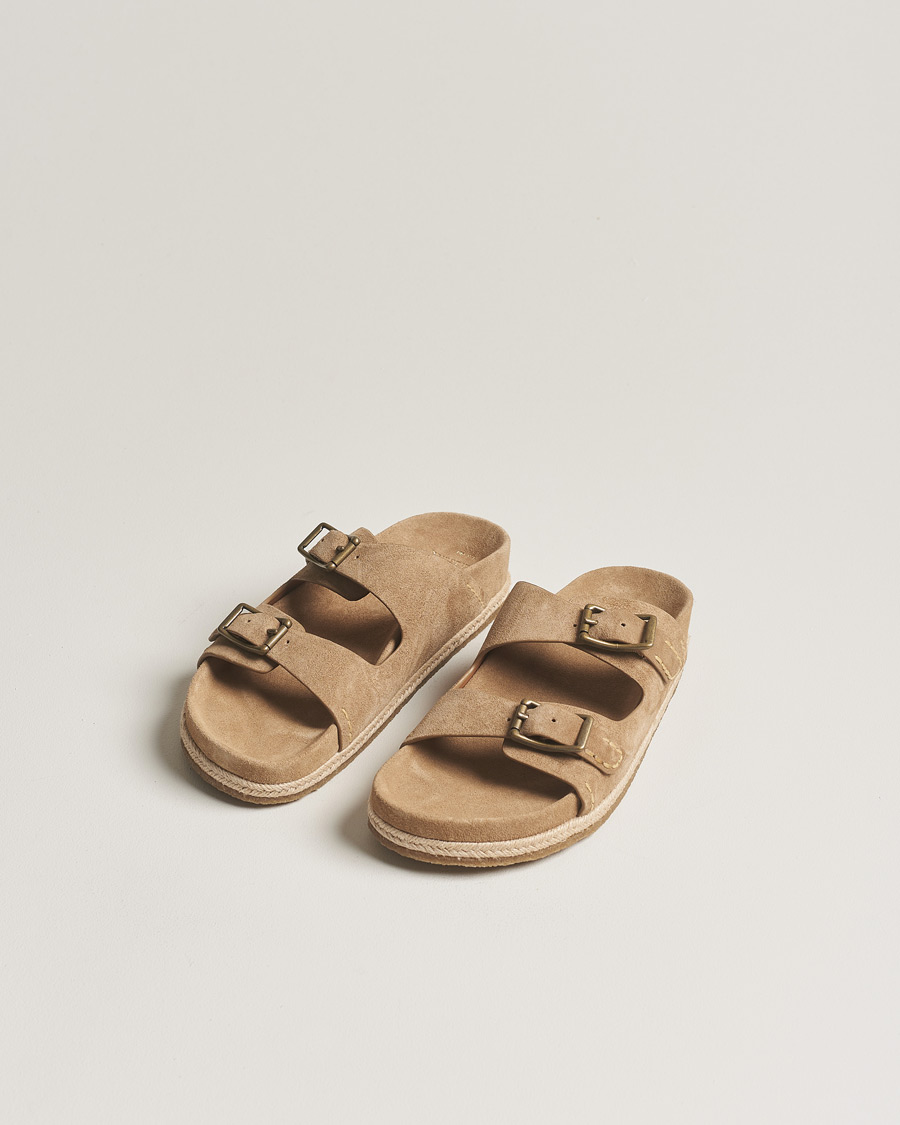 Men | Sandals & Slides | Polo Ralph Lauren | Turbach Suede Sandals Beige