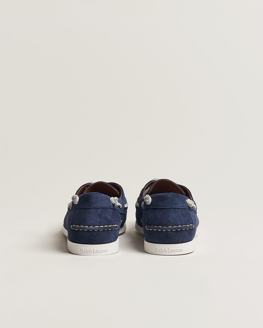 Men | Polo Ralph Lauren Merton Suede Boat Shoe Hunter Navy | Polo Ralph Lauren | Merton Suede Boat Shoe Hunter Navy
