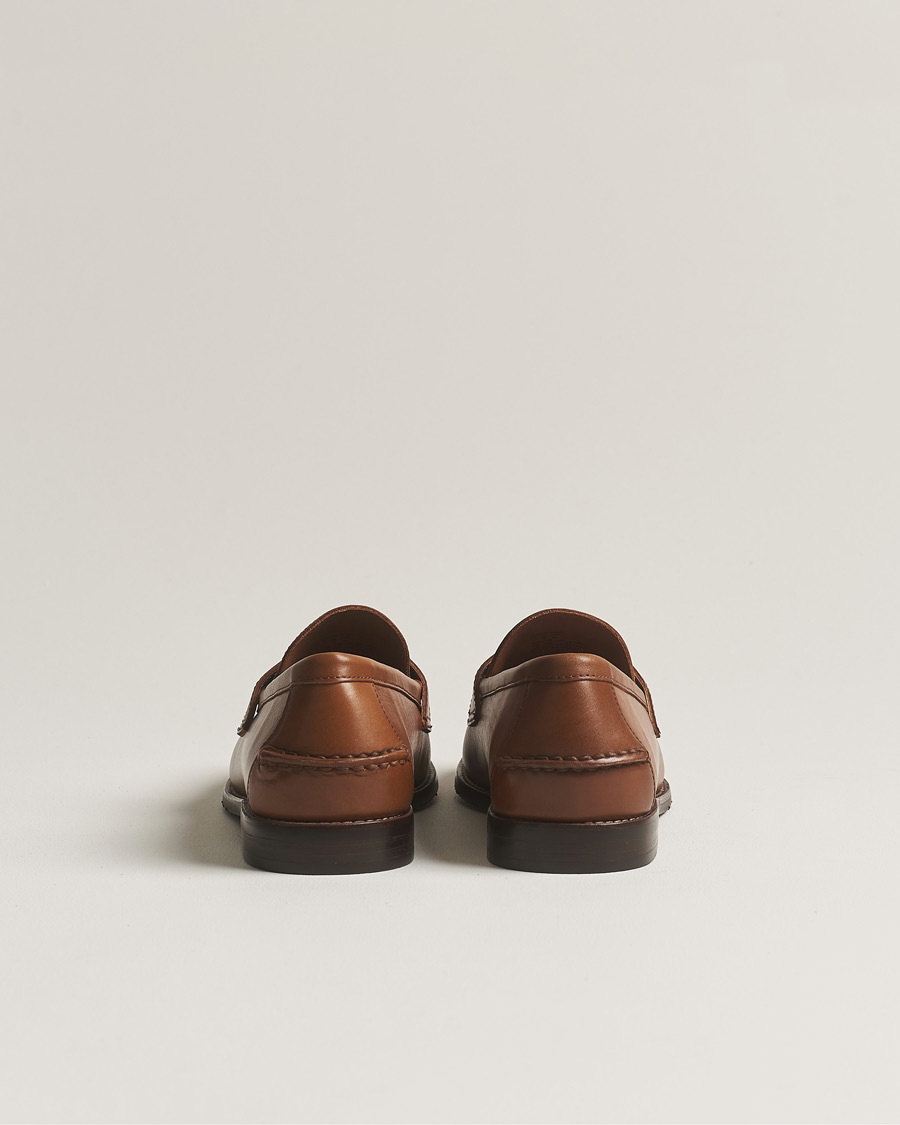 Polo Ralph Lauren Leather Penny Loafer Tan at CareOfCarl.com