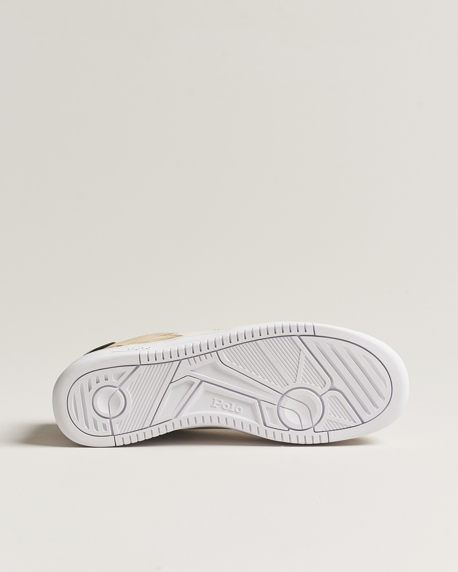 Men | Polo Ralph Lauren Masters Court Leather/Suede Sneaker White | Polo Ralph Lauren | Masters Court Leather/Suede Sneaker White