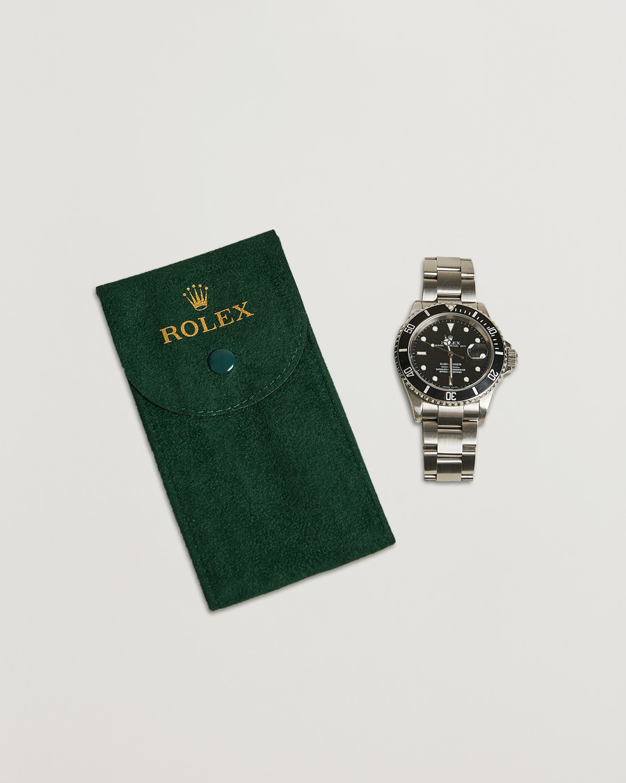 Rolex Pre-Owned Submariner 16610 Oyster Perpetual Steel Black at