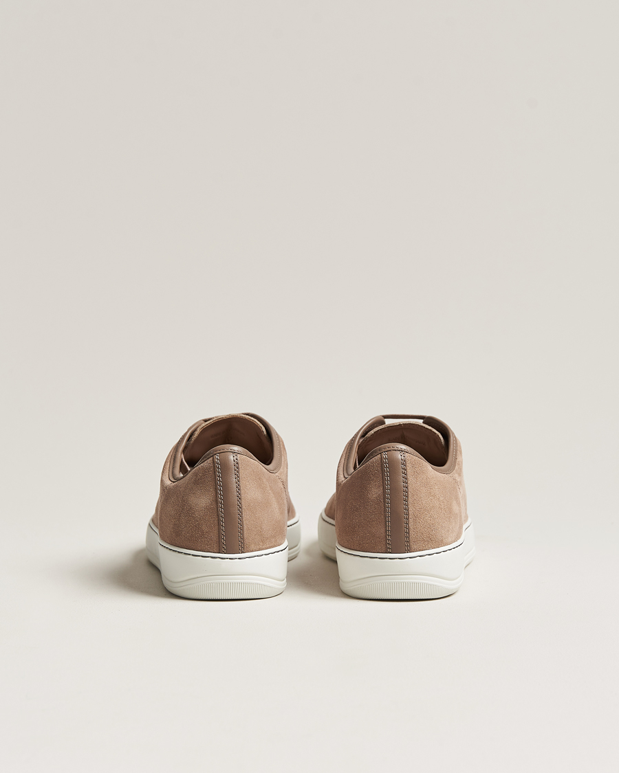 Men | Lanvin Nappa Cap Toe Sneaker Beige | Lanvin | Nappa Cap Toe Sneaker Beige