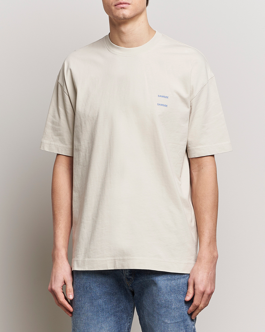 Men |  | Samsøe & Samsøe | Joel Organic Cotton T-Shirt Moonstruck