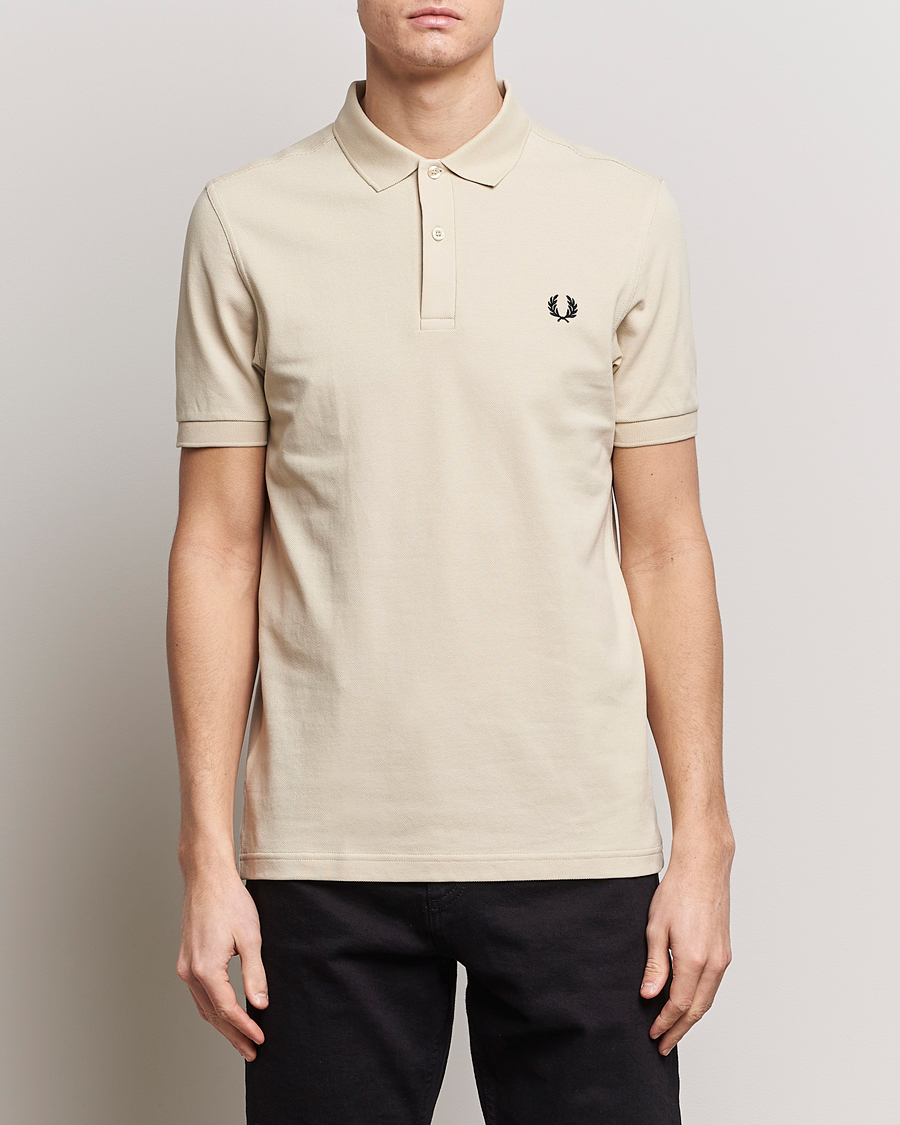 Men | Fred Perry | Fred Perry | Plain Polo Shirt Oatmeal