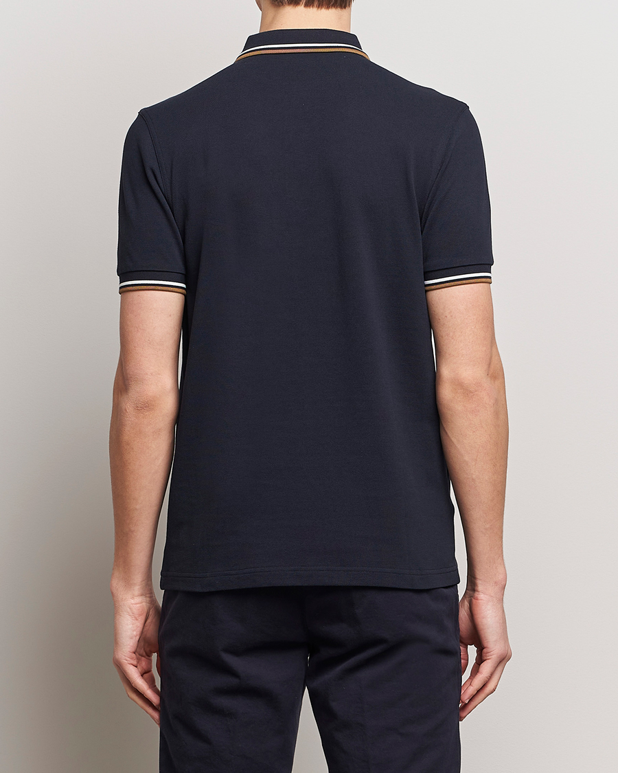 Men | Polo Shirts | Fred Perry | Twin Tipped Polo Shirt Navy