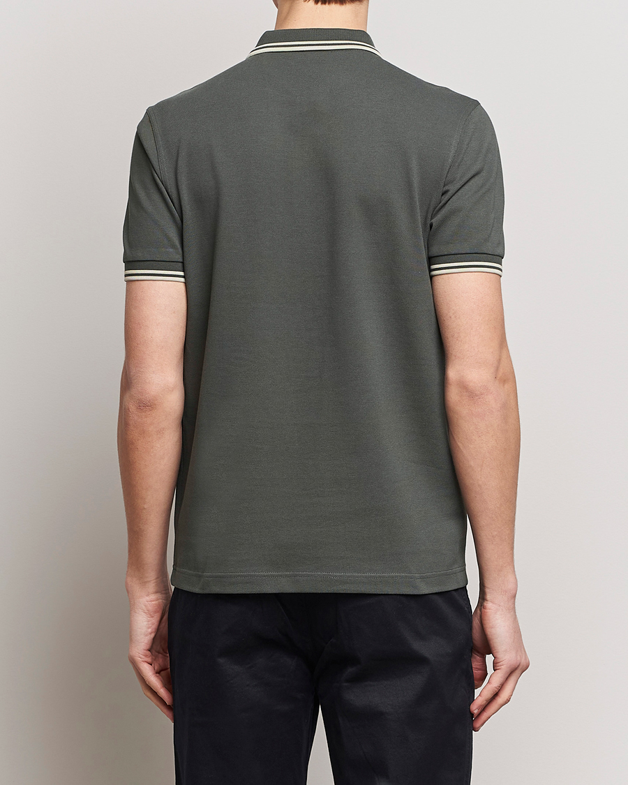 Men | Polo Shirts | Fred Perry | Twin Tipped Polo Shirt Field Green