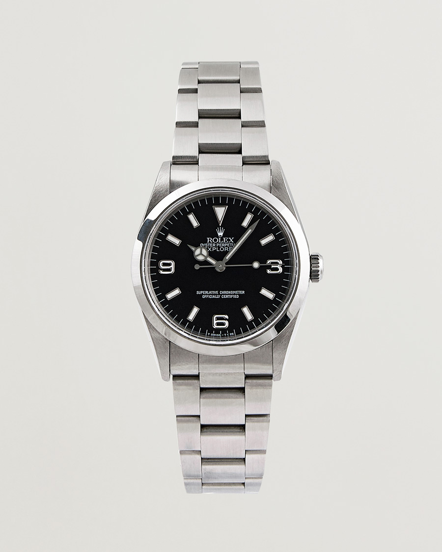 Men | Pre-Owned & Vintage Watches | Rolex Pre-Owned | Explorer 14270  Steel Black