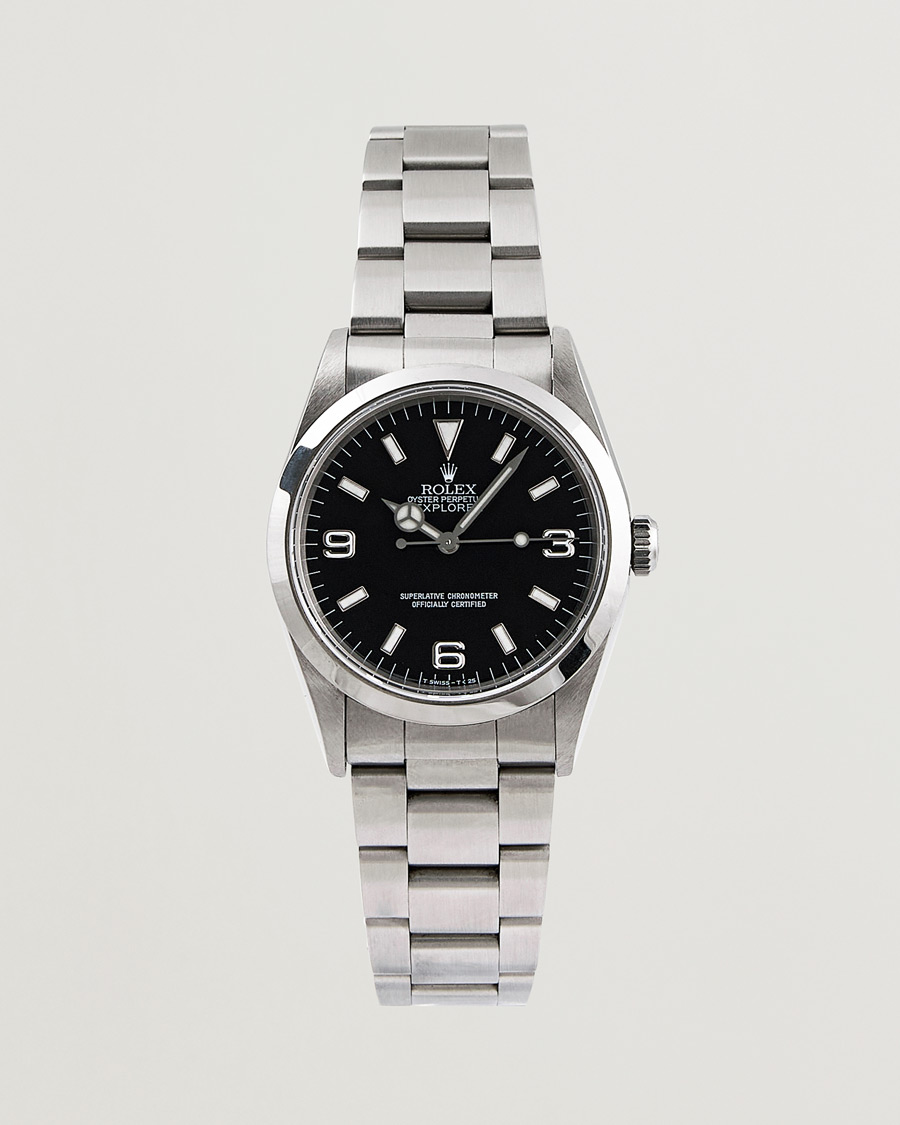 Men | Rolex Pre-Owned Explorer 14270 Steel Black | Rolex Pre-Owned | Explorer 14270 Steel Black