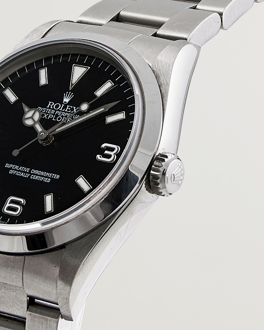 Men | Rolex Pre-Owned Explorer 14270 Steel Black | Rolex Pre-Owned | Explorer 14270 Steel Black