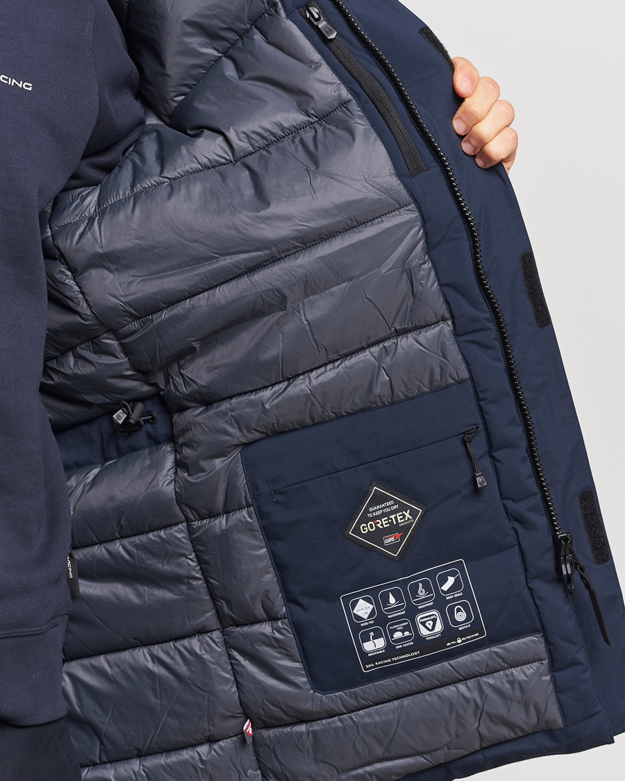 Men | Coats & Jackets | Sail Racing | Glacier Bay Gore-Tex Parka Dark Navy