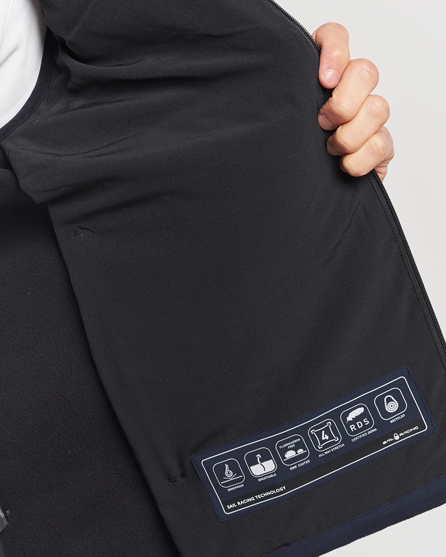 Men | Coats & Jackets | Sail Racing | Race Welded Light Vest Dark Navy