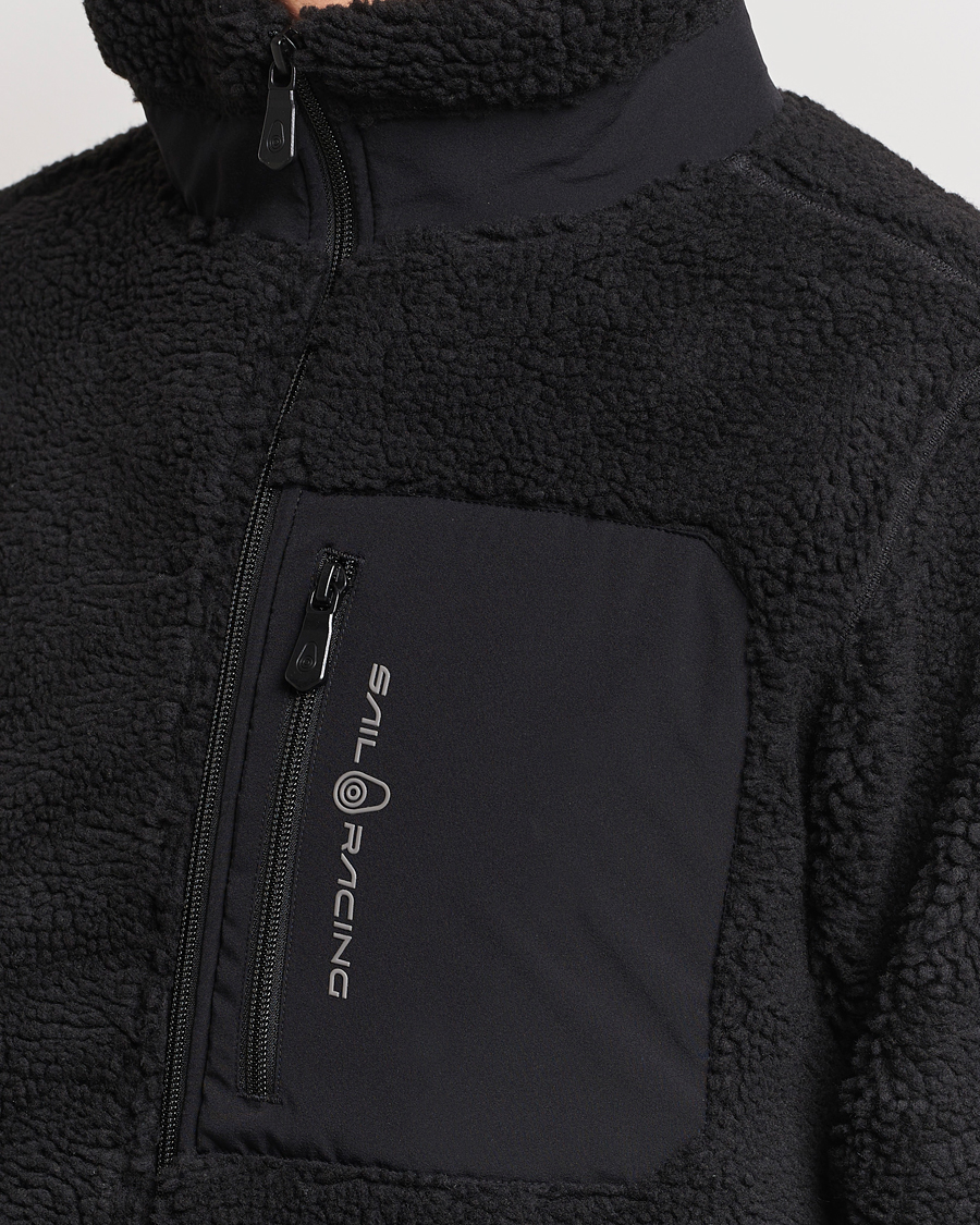 Men | Sweaters & Knitwear | Sail Racing | Bowman Pile Full Zip Carbon