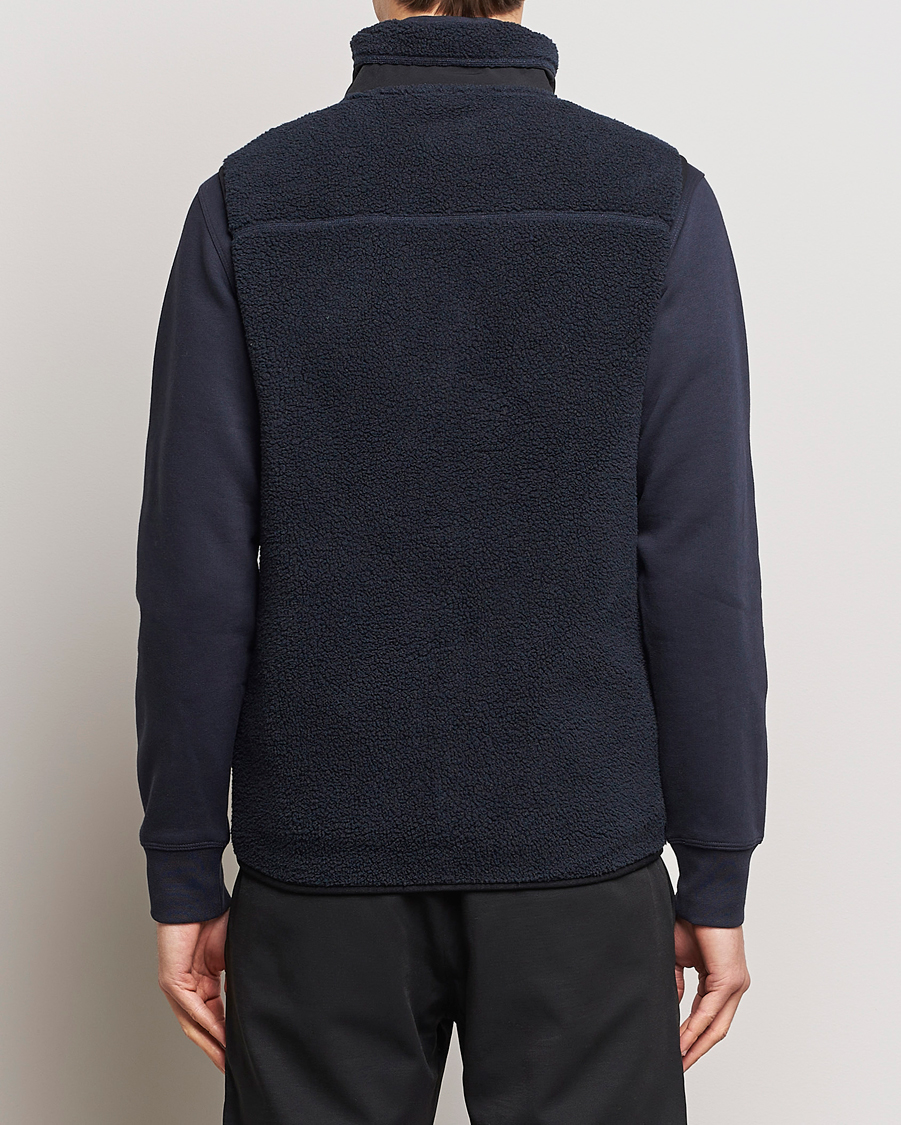 Men | Gilets | Sail Racing | Bowman Pile Zip Vest Dark Navy