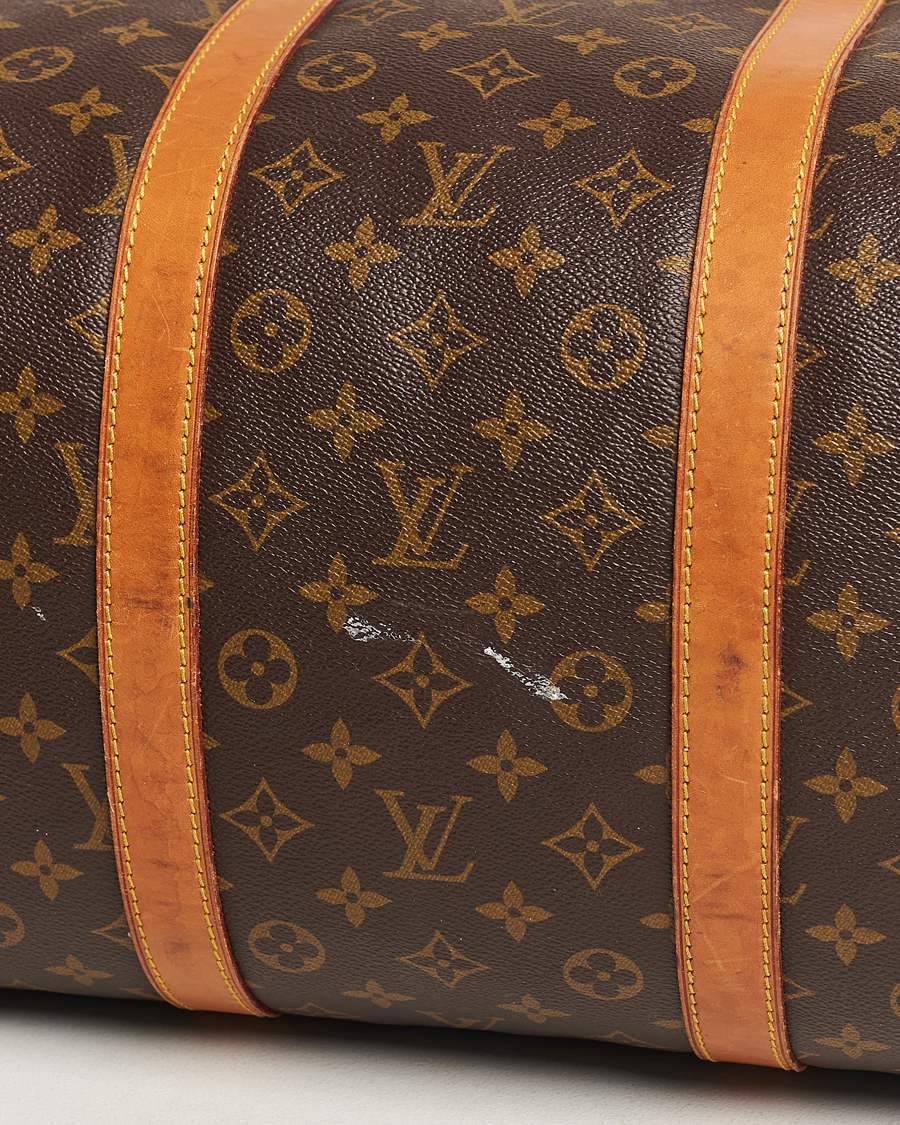 Men | Louis Vuitton Pre-Owned Keepall 55 Bag Monogram | Louis Vuitton Pre-Owned | Keepall 55 Bag Monogram