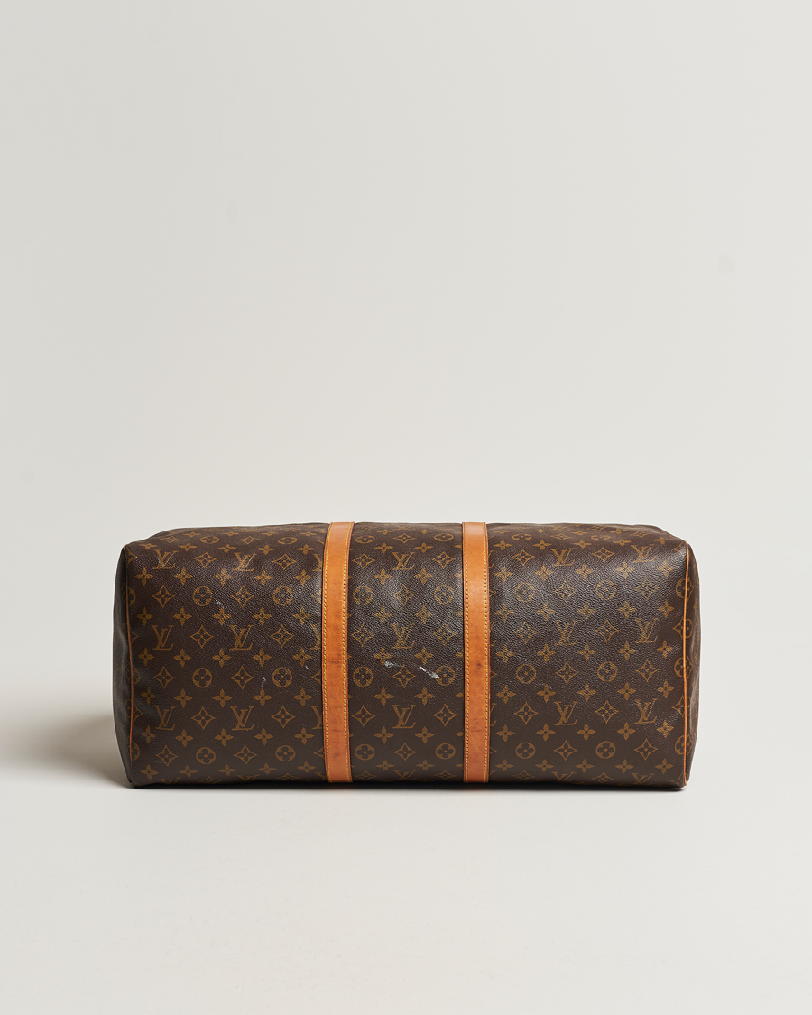 Men | Louis Vuitton Pre-Owned Keepall 55 Bag Monogram | Louis Vuitton Pre-Owned | Keepall 55 Bag Monogram