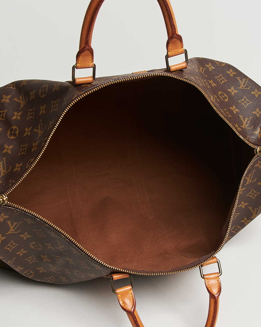 Men | Louis Vuitton Pre-Owned Keepall 55 Bag Monogram | Louis Vuitton Pre-Owned | Keepall 55 Bag Monogram