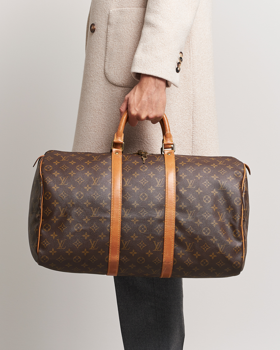 Men | Accessories | Louis Vuitton Pre-Owned | Keepall 50 Bag Monogram