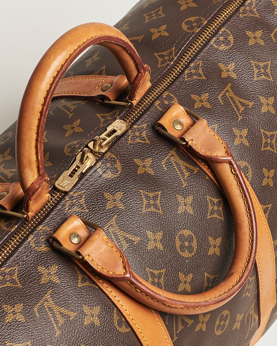 Men | Louis Vuitton Pre-Owned Keepall 50 Bag Monogram | Louis Vuitton Pre-Owned | Keepall 50 Bag Monogram