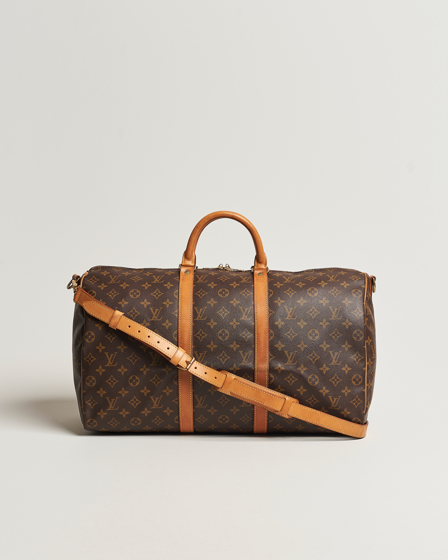 Men | Louis Vuitton Pre-Owned Keepall Bandoulière 50 Monogram | Louis Vuitton Pre-Owned | Keepall Bandoulière 50 Monogram