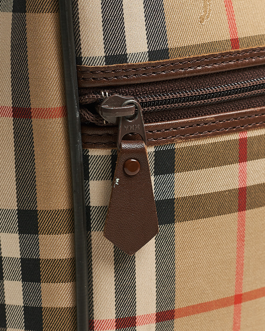 Men | Burberry Pre-Owned Duffle Bag Haymarket Check | Burberry Pre-Owned | Duffle Bag Haymarket Check