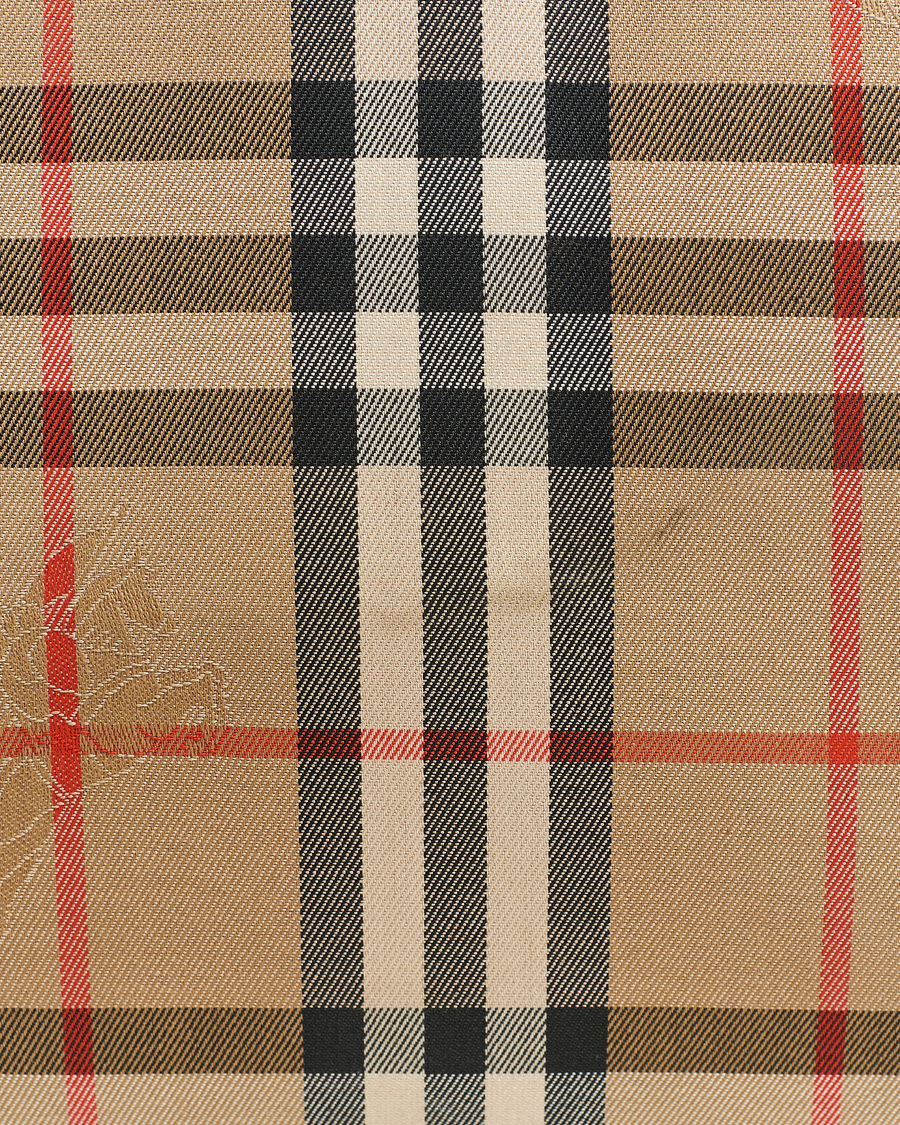 Men | Burberry Pre-Owned Duffle Bag Haymarket Check | Burberry Pre-Owned | Duffle Bag Haymarket Check