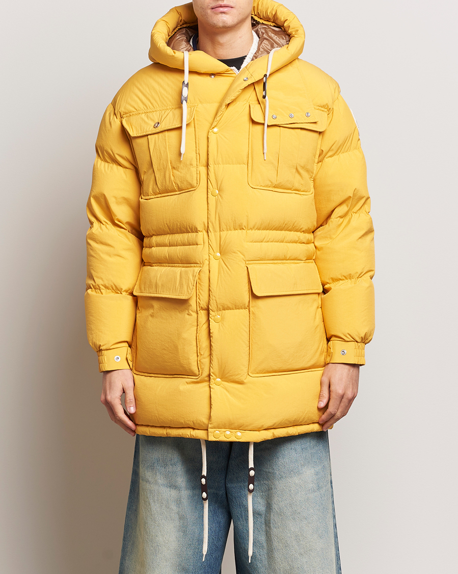 Moncler Genius Pentaflake Down Parka Yellow at CareOfCarl.com
