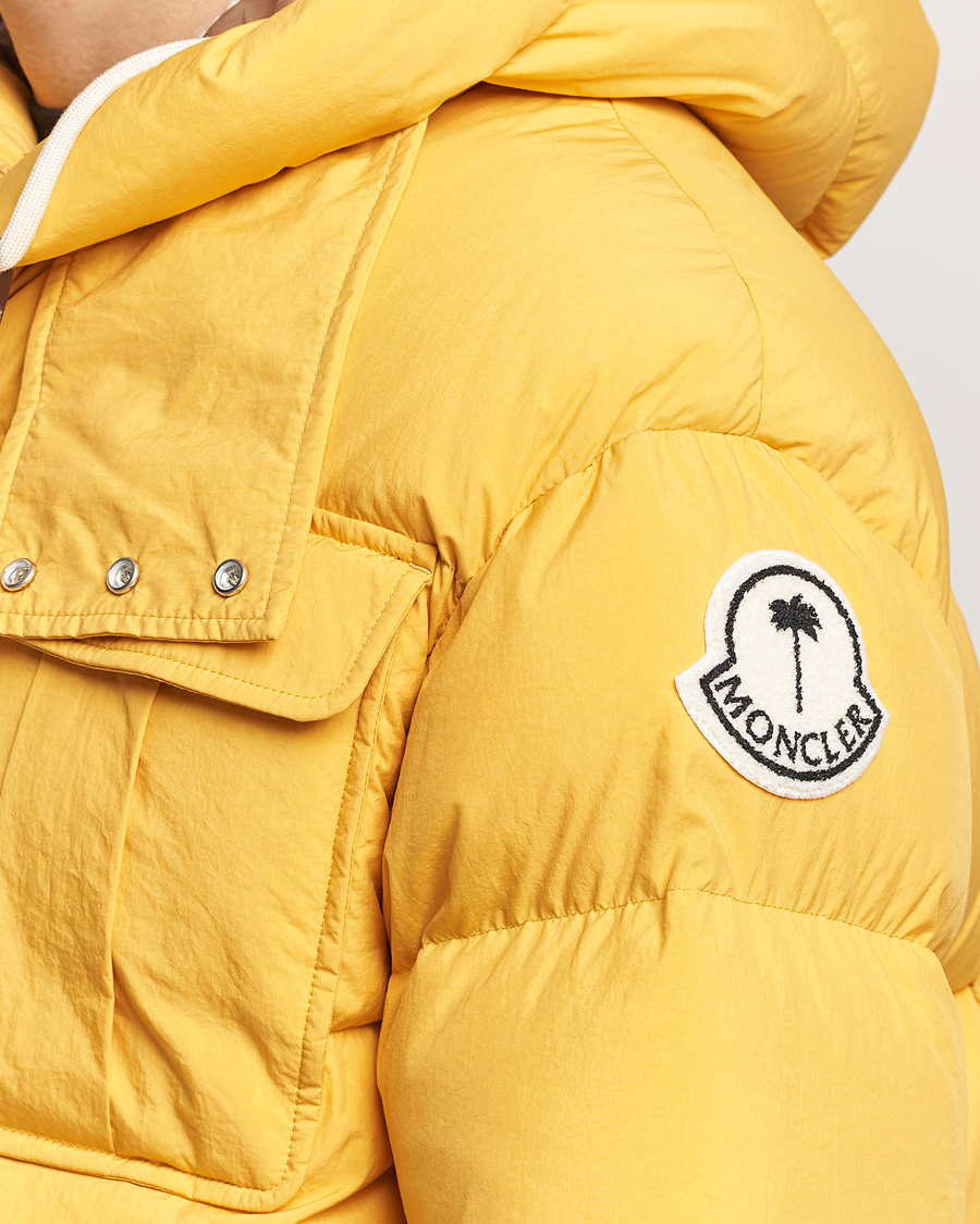 Men | Coats & Jackets | Moncler Genius | Pentaflake Down Parka Yellow