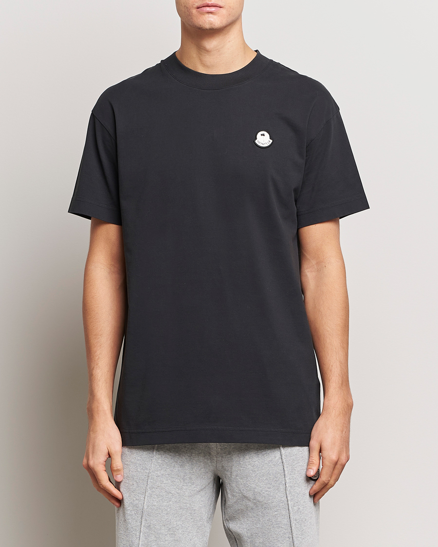 Men |  | Moncler Genius | Short Sleeve T-Shirt Black
