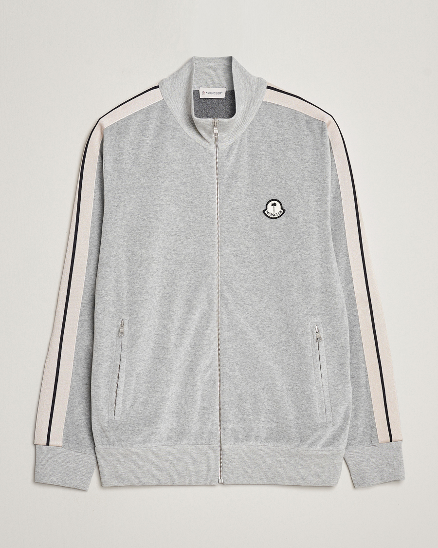 Men | Sweaters & Knitwear | Moncler Genius | Zip Up Cardigan Light Grey