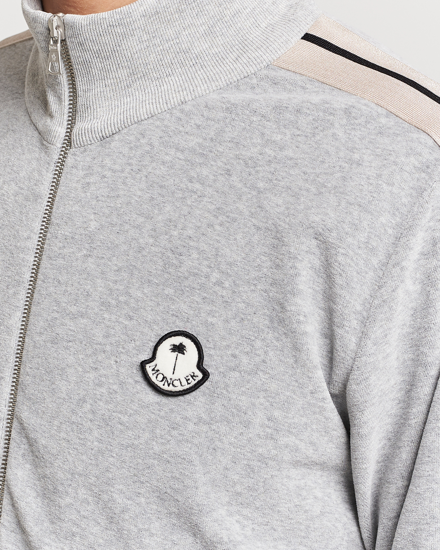 Men | Sweaters & Knitwear | Moncler Genius | Zip Up Cardigan Light Grey