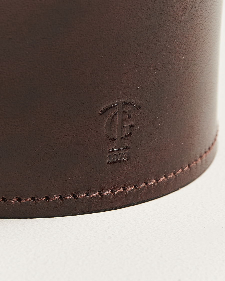 Men | Home | Tärnsjö Garveri | Small Leather Box 002 Dark Brown