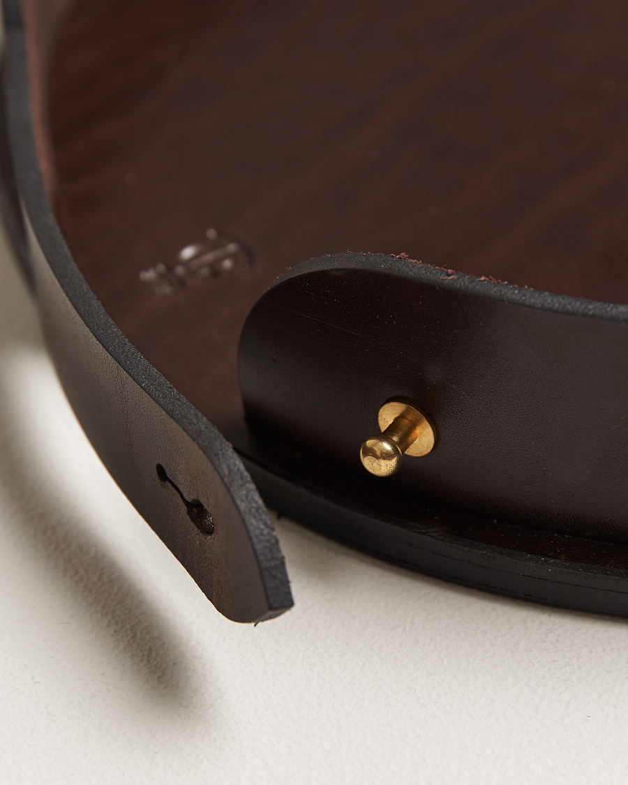 Men | Home | Tärnsjö Garveri | Leather Tray 007 Dark Brown