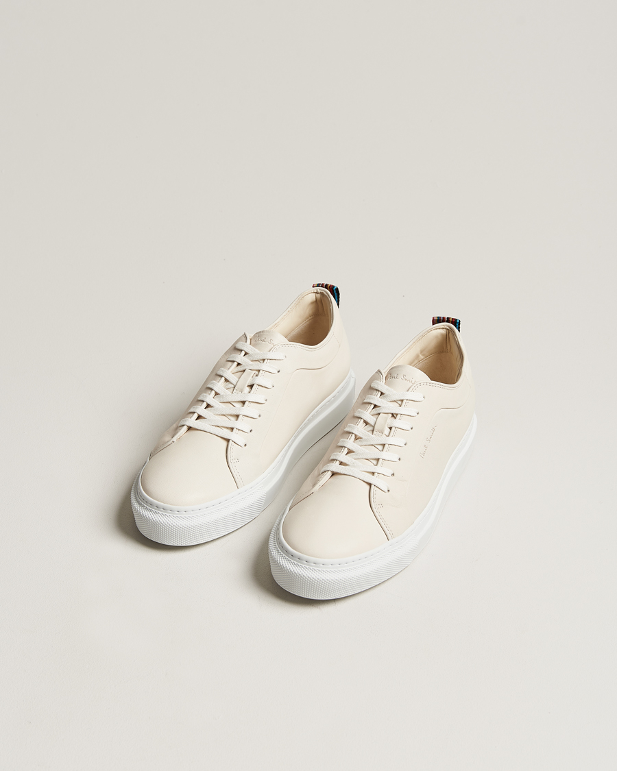 Men | Low Sneakers | Paul Smith | Malbus Leather Sneaker Sand